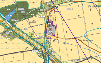 Prodej pozemku 42524 m², Všestudy