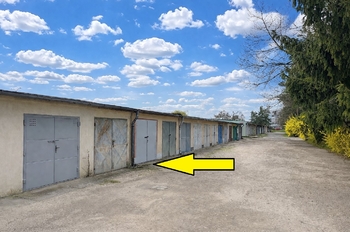 Umístění garáže - Prodej garáže, Praha 5 - Radotín 