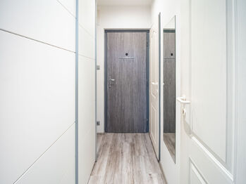 Vstupní chodba - Pronájem bytu 1+kk v družstevním vlastnictví 27 m², České Budějovice