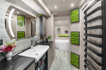 Nová koupelna v moderním stylu - Prodej chaty / chalupy 138 m², Hradištko