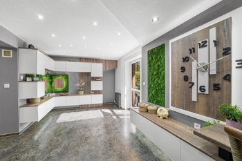 Vchod ze zadní části domu - moderní interiér připravený k bydlení - Prodej chaty / chalupy 138 m², Hradištko