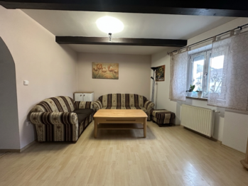 Obývací pokoj - Pronájem bytu 3+kk v osobním vlastnictví 70 m², Husinec