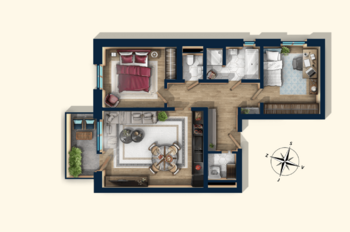 Prodej bytu 3+kk v osobním vlastnictví 74 m², Plzeň