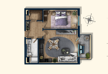 Prodej bytu 2+kk v osobním vlastnictví 57 m², Plzeň