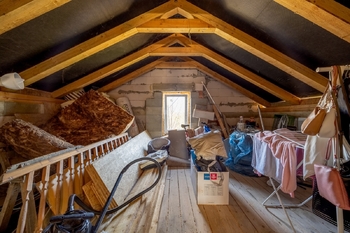 Nedodělaný pokoj podkroví - Prodej domu 121 m², Hobšovice