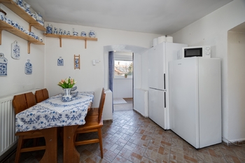 Kuchyň s jídelnou přízemí - Prodej domu 121 m², Hobšovice