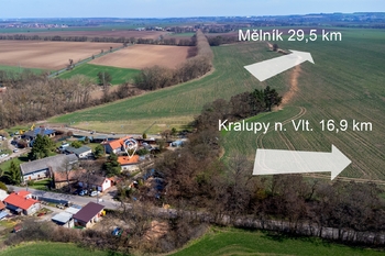 Pohled na ves - Prodej domu 121 m², Hobšovice