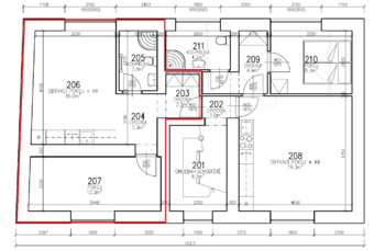 Pronájem bytu 2+kk v osobním vlastnictví 38 m², Šumperk