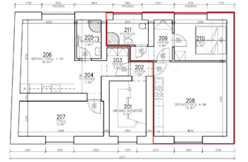 Pronájem bytu 2+kk v osobním vlastnictví 37 m², Šumperk