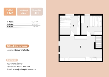 Prodej domu 150 m², Komorní Lhotka