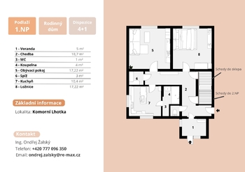 Prodej domu 150 m², Komorní Lhotka