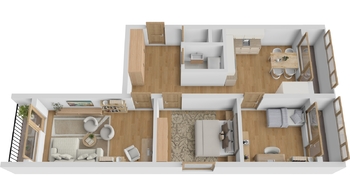 Prodej bytu 3+1 v osobním vlastnictví 80 m², Hradec Králové