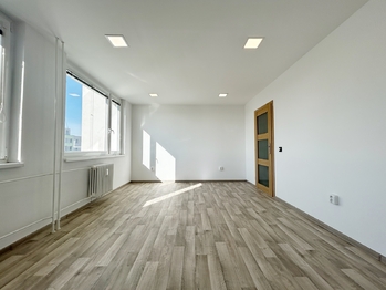 Obývací pokoj - Pronájem bytu 1+1 v osobním vlastnictví 31 m², Nymburk