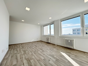 Obývací pokoj - Pronájem bytu 1+1 v osobním vlastnictví 31 m², Nymburk