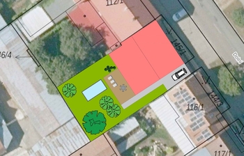 Vizualizace RD 5+kk - Prodej pozemku 546 m², Rakvice