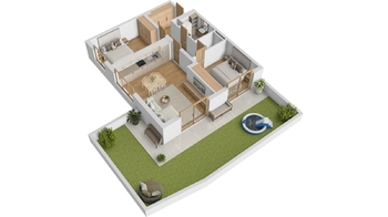 Prodej bytu 3+kk v osobním vlastnictví 127 m², Kladno