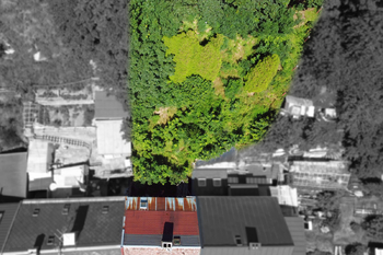Pohled v výšky - Prodej domu 95 m², Jáchymov