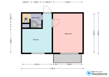v případě zájmu o detailní rozměry mě prosím kontaktujte - Prodej bytu 1+1 v osobním vlastnictví 32 m², Praha 9 - Letňany