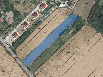 Prodej pozemku 1007 m², Lovčice