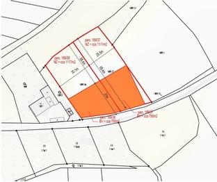 Prodej pozemku 1867 m², Velká Jesenice
