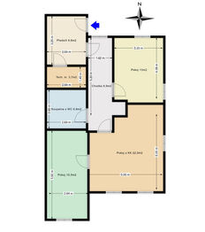 Prodej bytu 3+kk v osobním vlastnictví 79 m², Pec pod Sněžkou