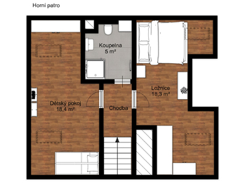 Pronájem bytu 3+kk v osobním vlastnictví 95 m², Milovice
