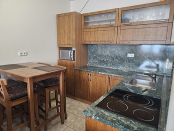 kuchyně je plně vybavena - Pronájem bytu 2+kk v osobním vlastnictví 48 m², Praha 5 - Zličín