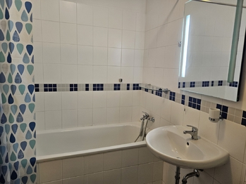 koupelna s vanou - Pronájem bytu 2+kk v osobním vlastnictví 48 m², Praha 5 - Zličín