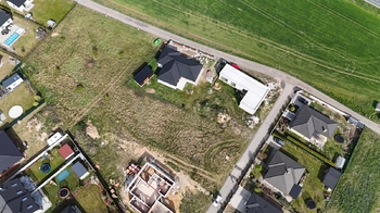 pohled na pozemek - Prodej pozemku 1397 m², Písková Lhota