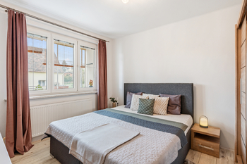 Ložnice - Prodej bytu 2+1 v osobním vlastnictví 49 m², Kamenný Most