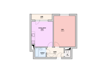 Prodej bytu 2+kk v osobním vlastnictví 54 m², Příbram