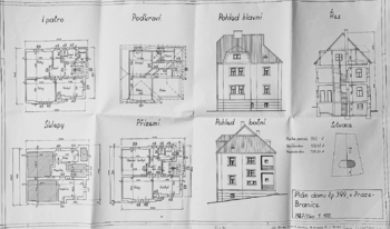 Prodej domu 255 m², Praha 4 - Braník