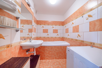 Koupelna - Pronájem bytu 4+kk v osobním vlastnictví 75 m², Praha 8 - Libeň