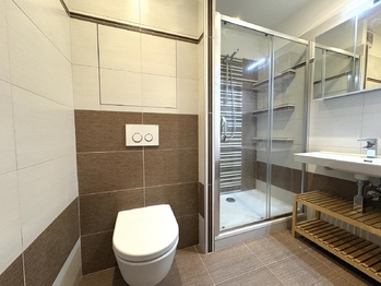 Koupelna - Pronájem bytu 2+kk v osobním vlastnictví 45 m², Praha 3 - Žižkov