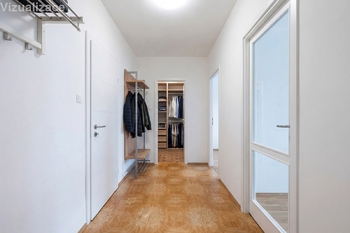 Předsíň - vizualizace - Prodej bytu 3+1 v družstevním vlastnictví 72 m², Praha 4 - Michle