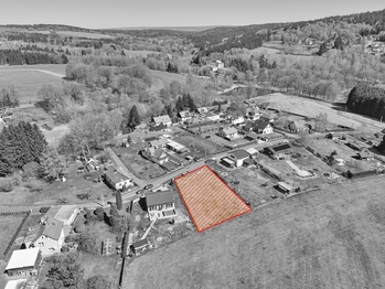 Prodej pozemku 1163 m², Krásná