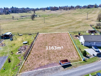 Prodej pozemku 1163 m², Krásná