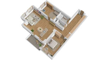 Pronájem bytu 3+kk v osobním vlastnictví 98 m², Plzeň