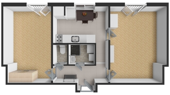 Pronájem bytu 2+1 v osobním vlastnictví 50 m², Praha 6 - Veleslavín