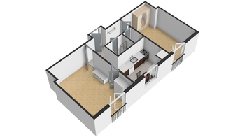 Pronájem bytu 2+1 v osobním vlastnictví 50 m², Praha 6 - Veleslavín
