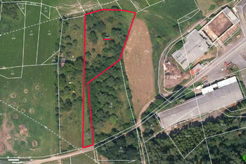 Prodej pozemku 3671 m², Olšany