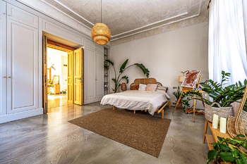 Ložnice - Pronájem bytu 2+1 v osobním vlastnictví 121 m², Praha 5 - Malá Strana