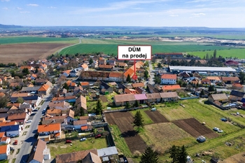 Poloha domu v obci - Prodej domu 78 m², Bříza