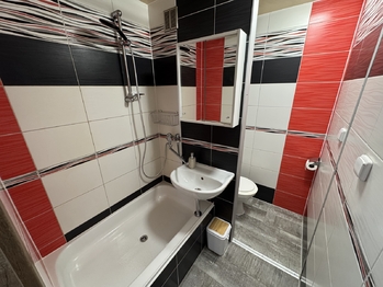 koupelna s WC - Pronájem bytu 1+kk v osobním vlastnictví 27 m², Plzeň