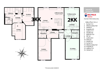 Prodej bytu 5+kk v osobním vlastnictví 194 m², Karlovy Vary
