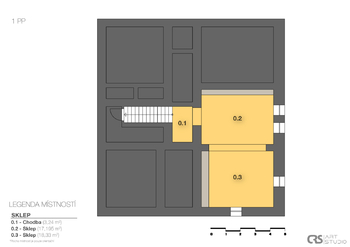 Prodej obchodních prostor 403 m², Praha 10 - Hostivař