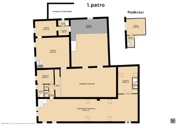 Prodej ubytovacího zařízení 786 m², Sloupnice