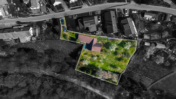 Vyznačení pozemku - Prodej domu 107 m², Libštát