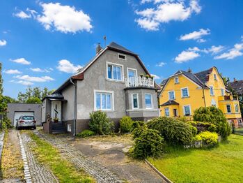 Pohled na RD - Prodej domu 197 m², Nový Bor