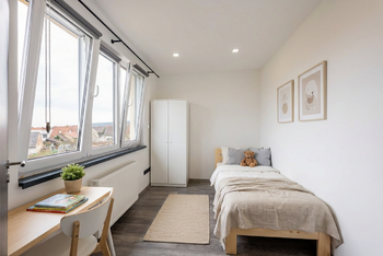 Vizualizace  pokoje - Prodej bytu 3+kk v osobním vlastnictví 62 m², Netolice